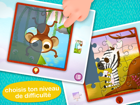 Screenshot #4 pour Wildlife Jigsaw Puzzles iPad