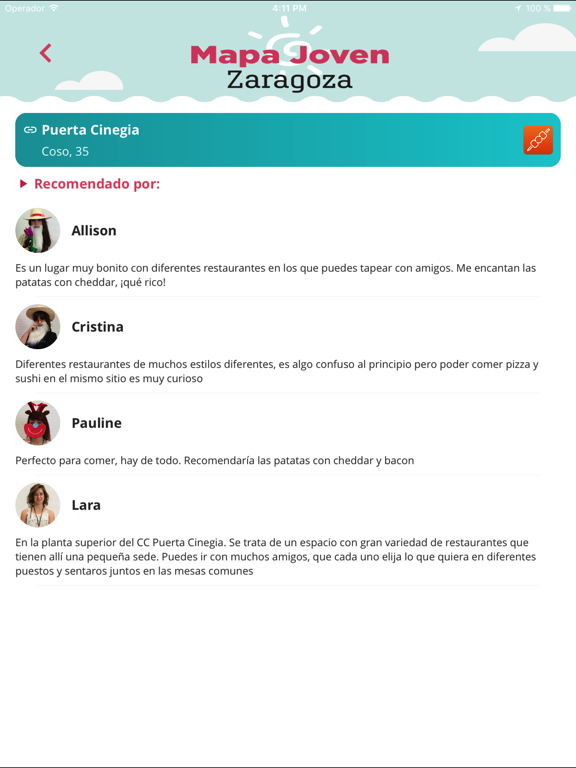 Screenshot #6 pour Mapa Joven Zaragoza