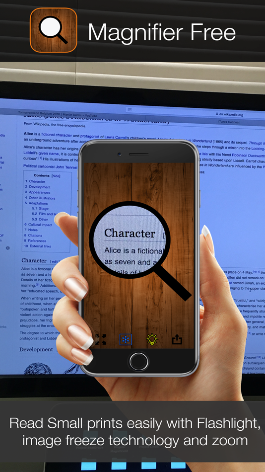 #3. Magnifier® - Magnifying Glass (iOS) Podle: Lucas Yamashita