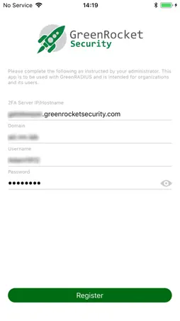 Green Rocket 2FA screenshot 3