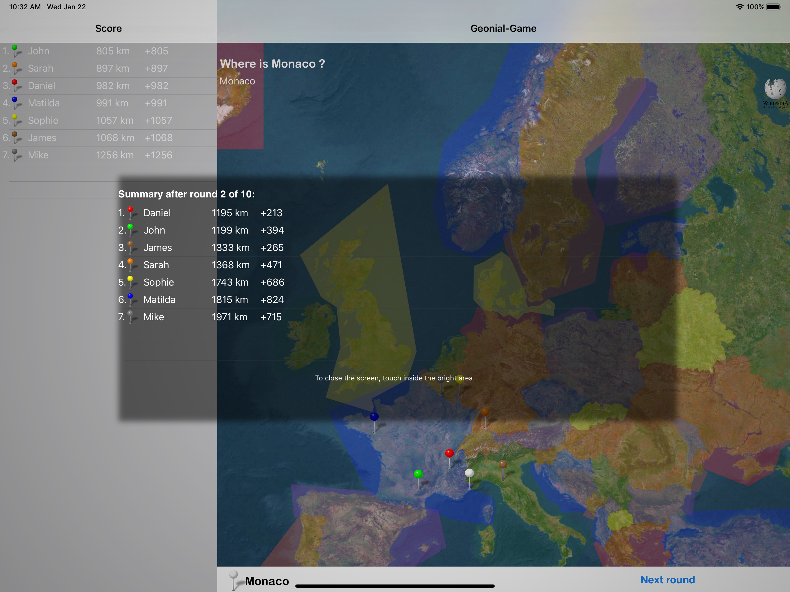 Geonial EU screenshot 8
