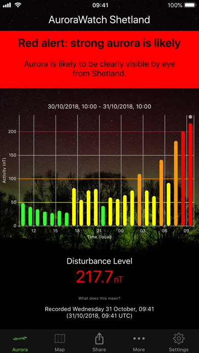 AuroraWatch UK Aurora Alertsのおすすめ画像4