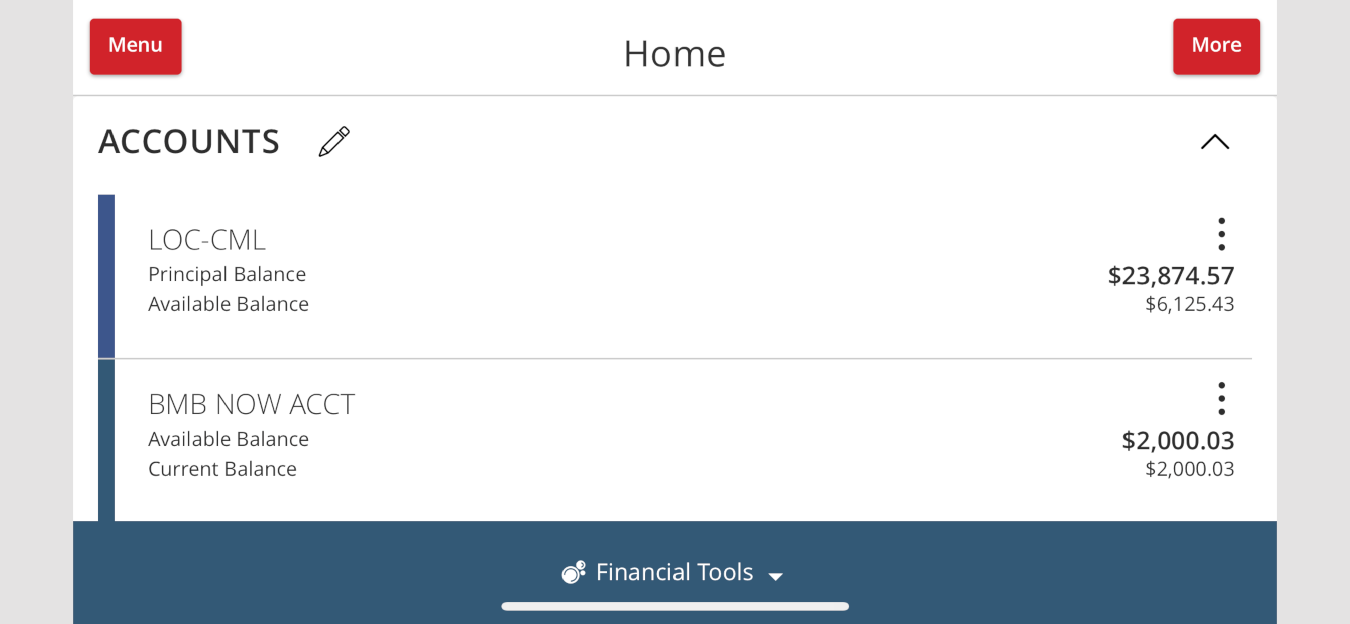 Benchmark Bank eBanking App