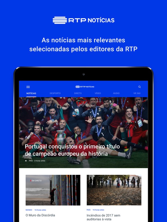 Screenshot #4 pour RTP Notícias