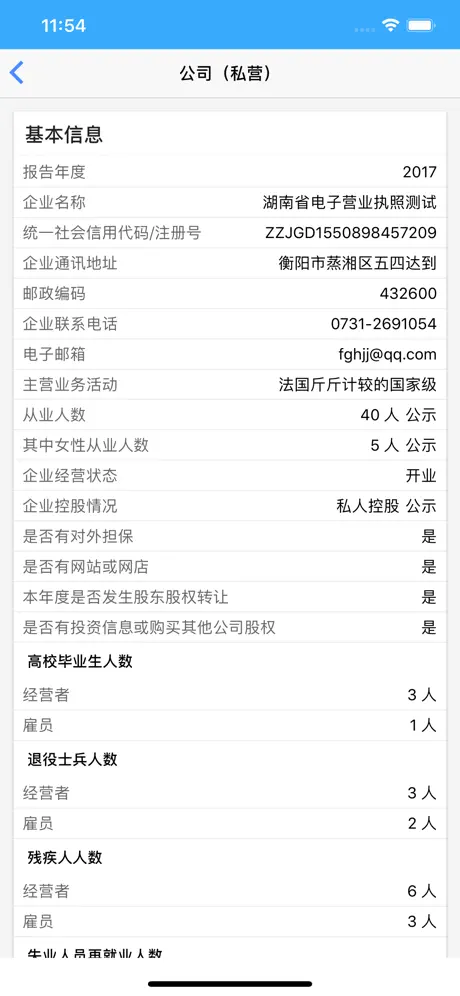 湖南企业年报