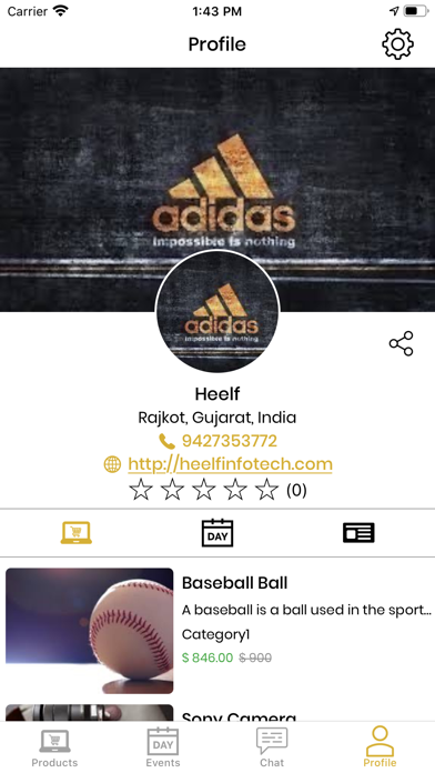 App screenshot