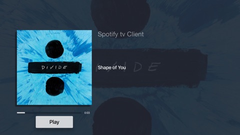 Screenshot #3 for TV client for Spotify Music