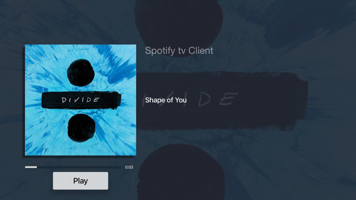 Screenshot #3 pour TV client for Spotify Music