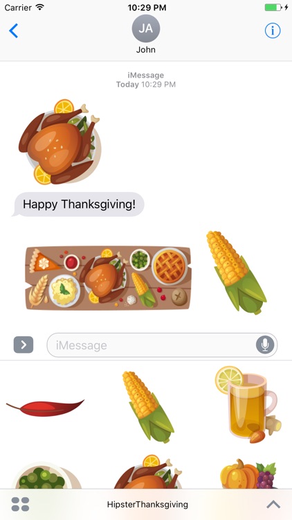 Hipster Thanksgiving screenshot-3