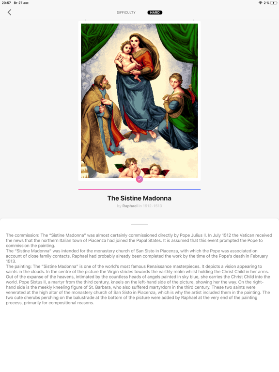 Amuseum - Coloring Pixel Art iPad screenshot 5 - Games app