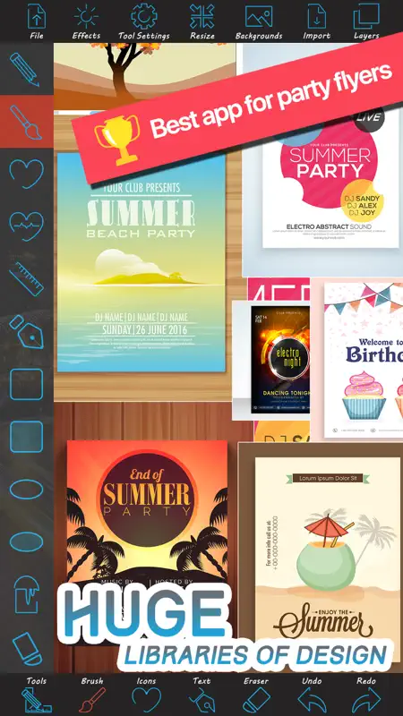 Party Flyer Creator screenshot 2 of 5