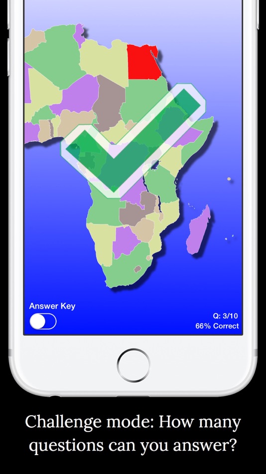 #5. World Map Challenge! Edu Ed. (iOS) 由: Peaceful Pencil Ltd., The