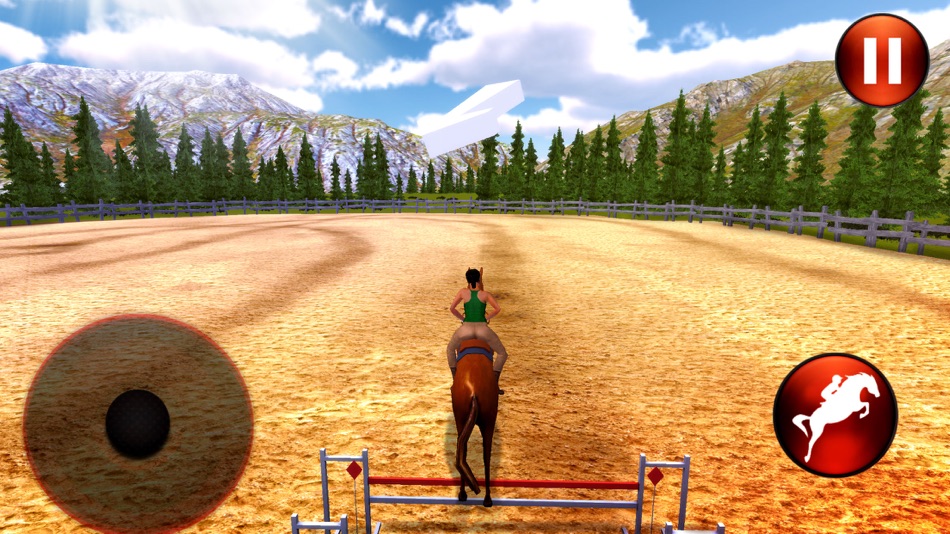 #3. Horse Riding 3D: Show Jumping (iOS) 由: Tayga Games OOO