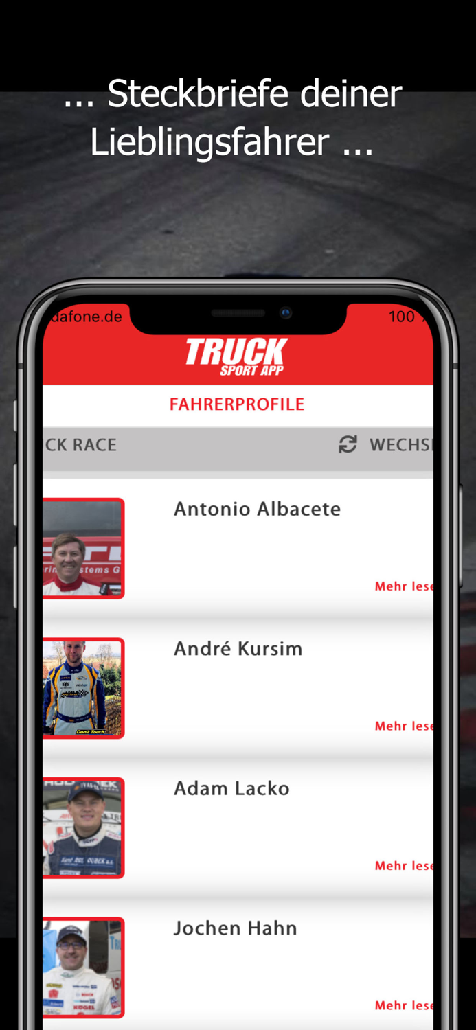 Truck Sport App