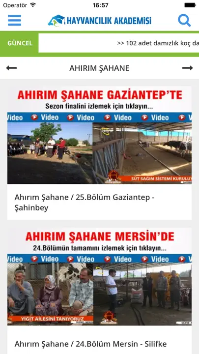 Hayvancılık Akademisi iPhone Ekran Görüntüsü 1