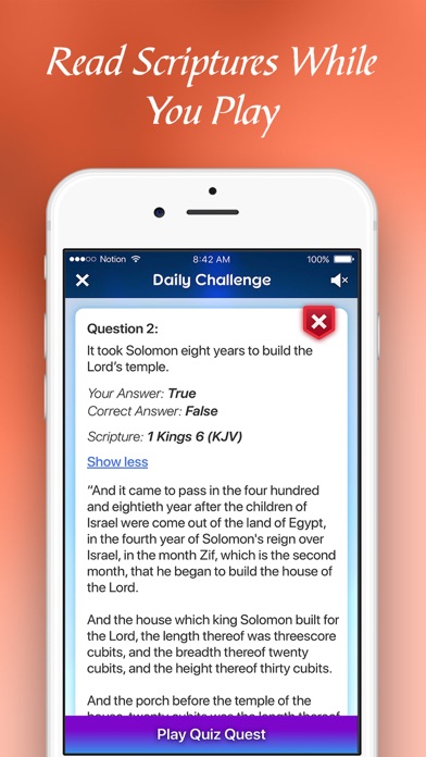 BibleMania - Christian Trivia screenshot 3