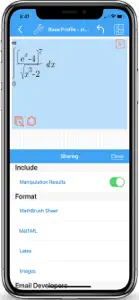 MathBrush screenshot #5 for iPhone