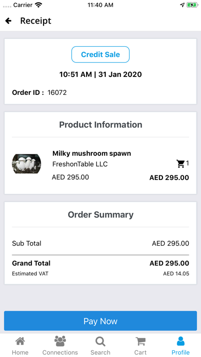 App screenshot
