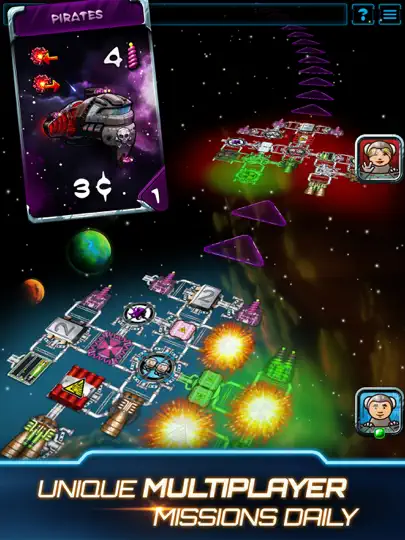 Screenshot von Galaxy Trucker auf dem iPhone 4