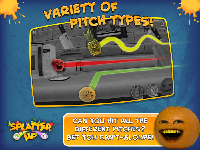 Annoying Orange Splatter Up