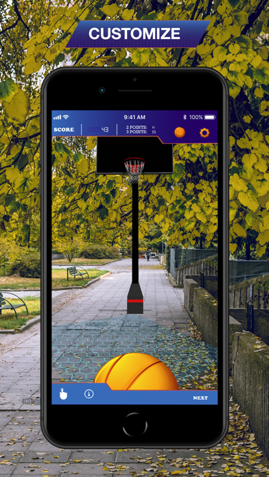 Hoops AR BasketBall Hard Mode screenshot 3