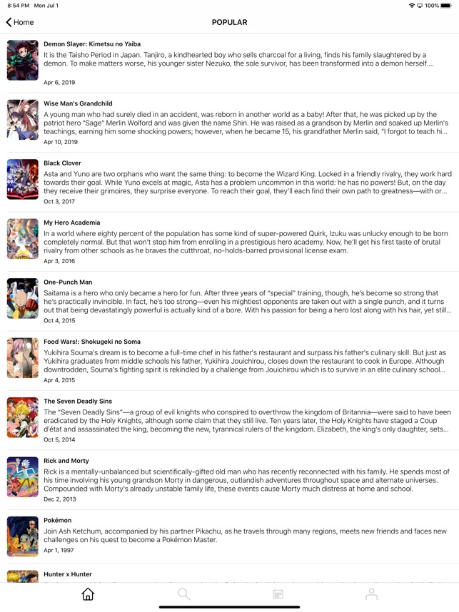 KiManga : Best of animes on the App Store