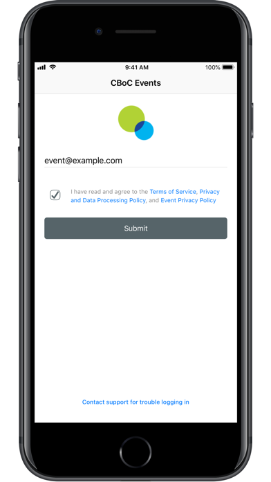 How to cancel & delete CBoC Events from iphone & ipad 1