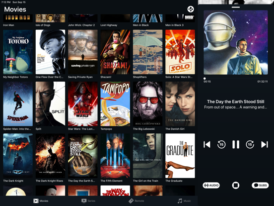 Screenshot #5 pour Mia - The Kodi Remote