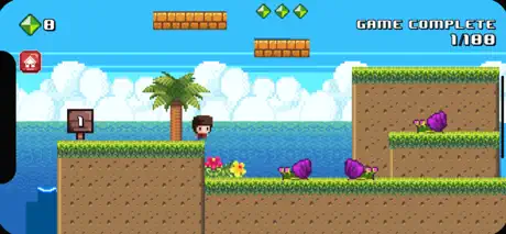 8 Bit Kid - Run and Jump