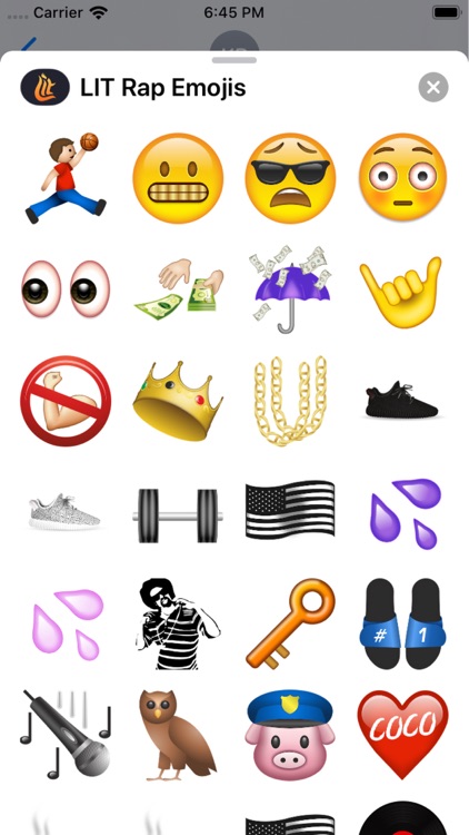 LIT Rap Emojis screenshot-4