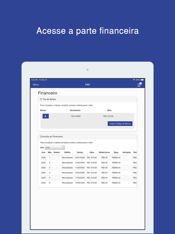 Screenshot #6 pour Faculdades Maria Imaculada