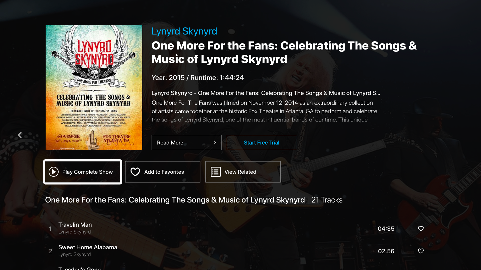 Qello Concerts & Documentaries
