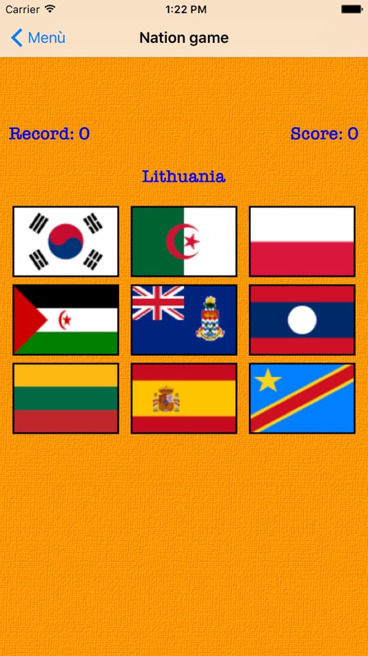 #5. Touch The Flag (iOS) 由: Andrea Cardito - ©Andrea314