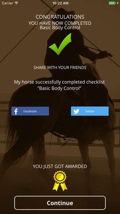 WS Horse Training Checklist screenshot-4