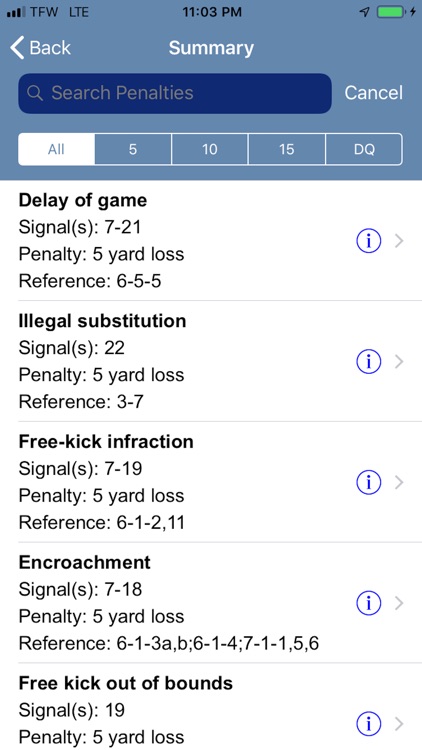 Williams Penalty Card screenshot-5