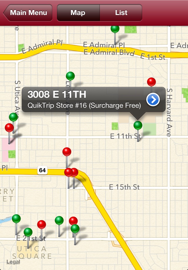 TransFund ATM Locator screenshot 2