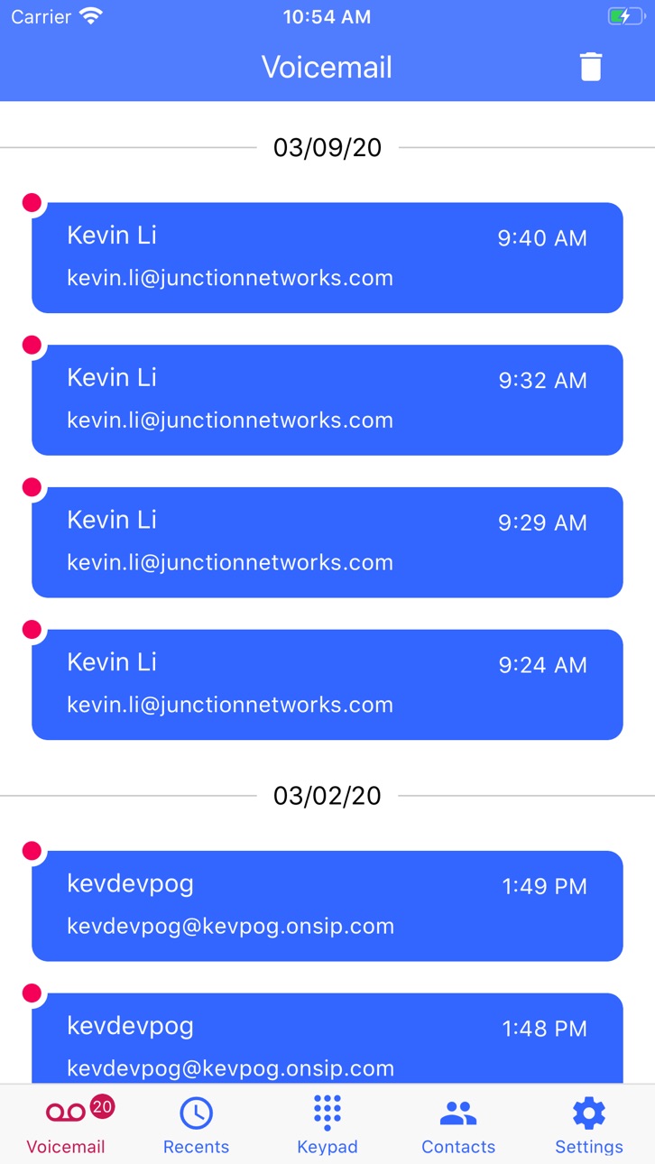 iPhone screenshot