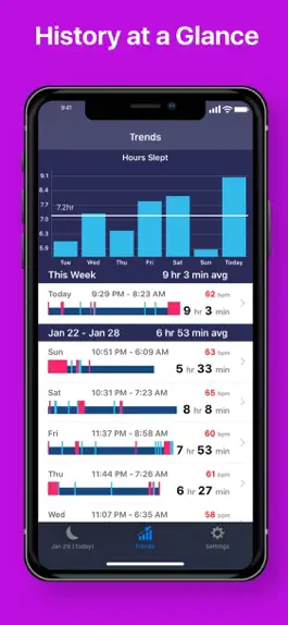 Game screenshot Sleep Tracker ++ hack