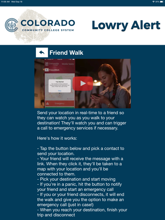 Screenshot #6 pour Lowry Alert