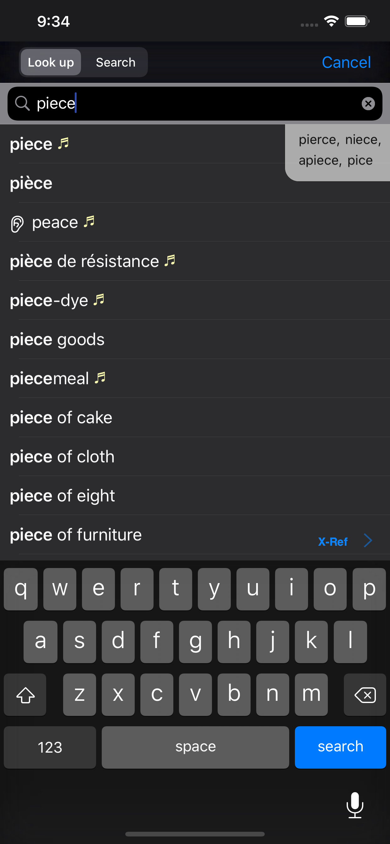 WordWeb Audio Dictionary