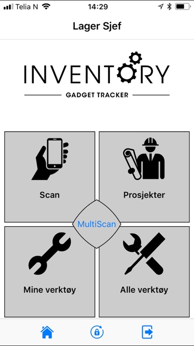 Inventory Gadget Tracker Screenshot