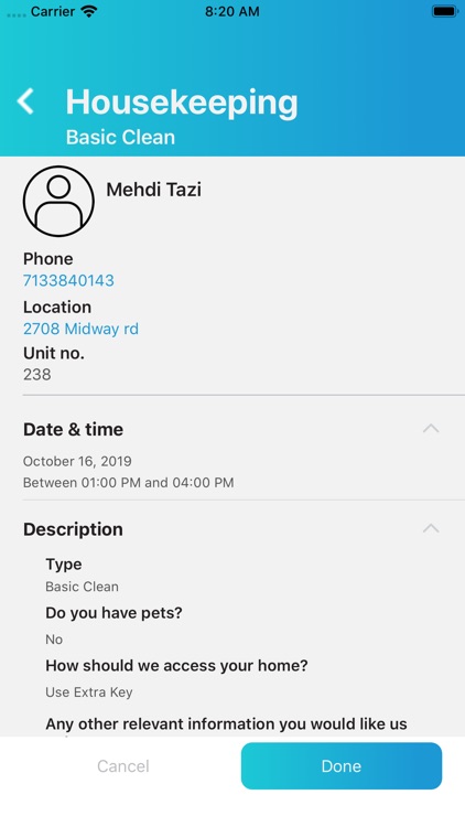 OnQuest Concierge Employee App