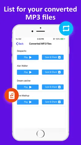 Game screenshot Mp3 Converter, Video To Music hack