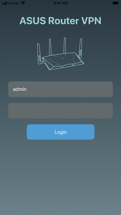 Router VPN app screenshot
