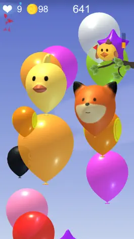 Game screenshot Poke Balloon:Rise up apk