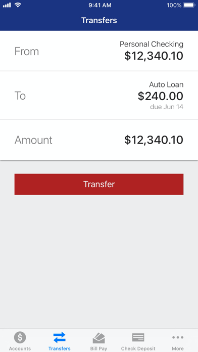 The Valley State Bank Screenshot