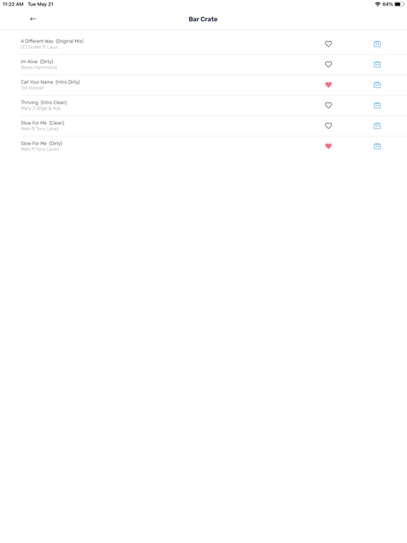 Digital DJ Pool iPad screenshot 6 - Music app