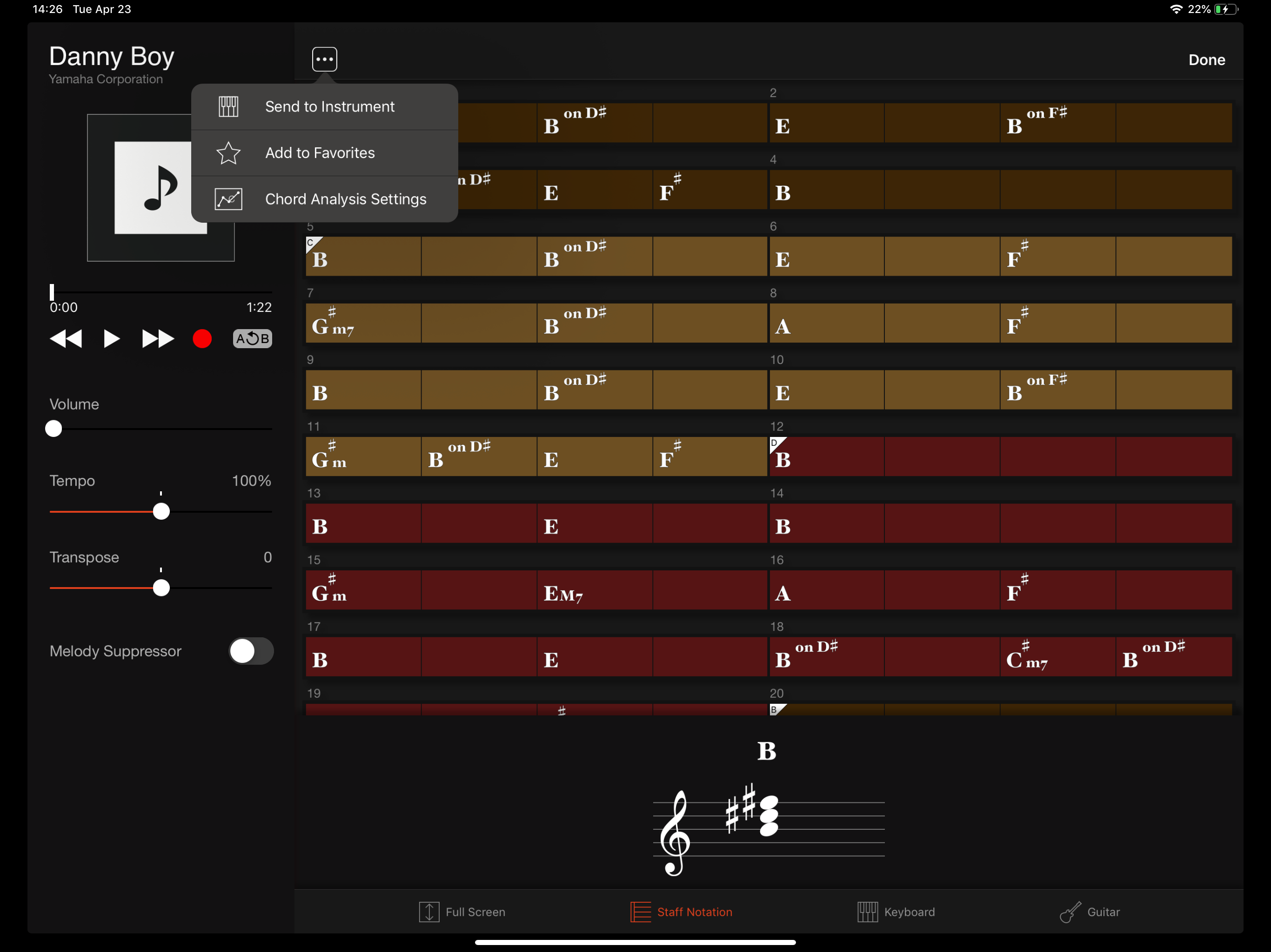 Chord Tracker