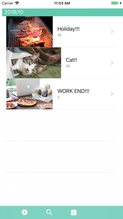 Simple photo diary app -Nikky-