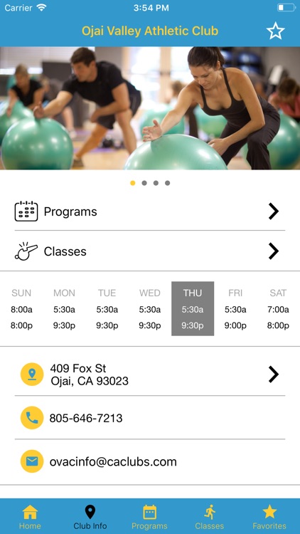 Ojai Valley Athletic Club -CAC screenshot-4